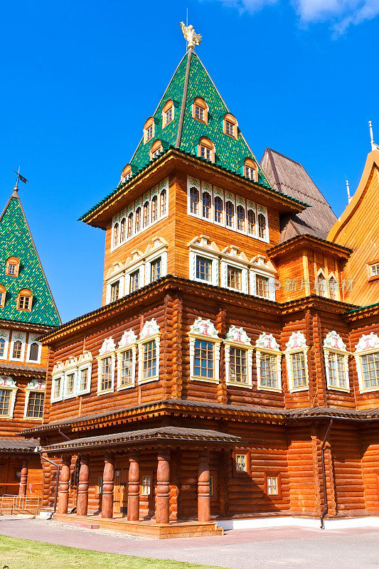 俄罗斯的木制宫殿