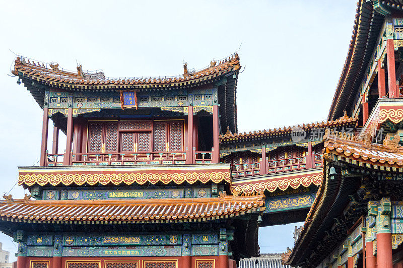 中国北京的雍和宫