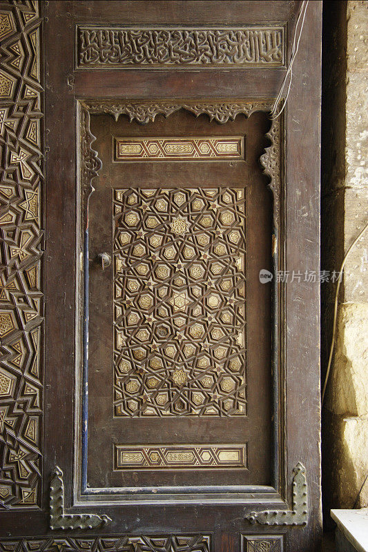 qitbay清真寺的伊斯兰门