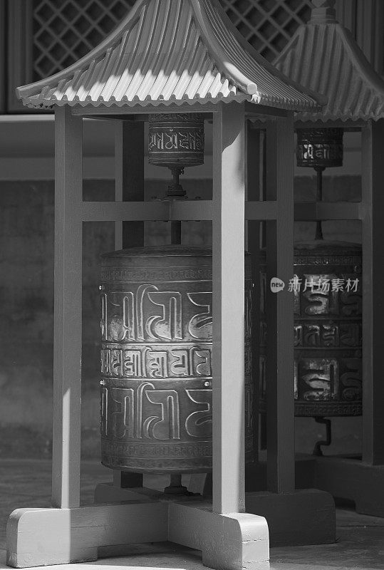 北京雍和寺或雍和寺的经轮