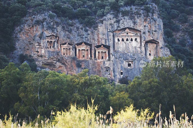 土耳其达利安的考诺斯国王墓