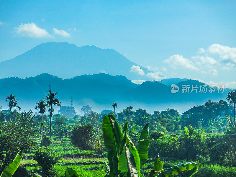 阿贡活火山，巴厘岛，印度尼西亚