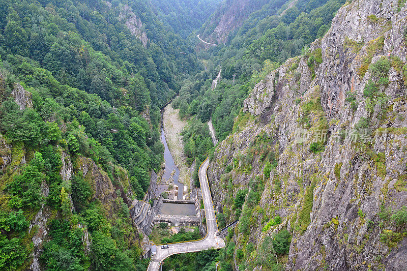 罗马尼亚特兰西瓦尼亚地区的大坝