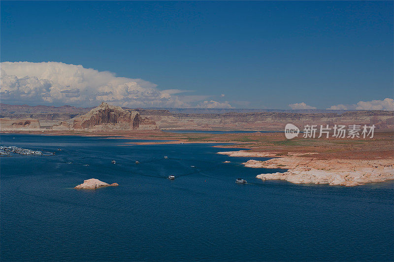 著名的鲍威尔湖全景