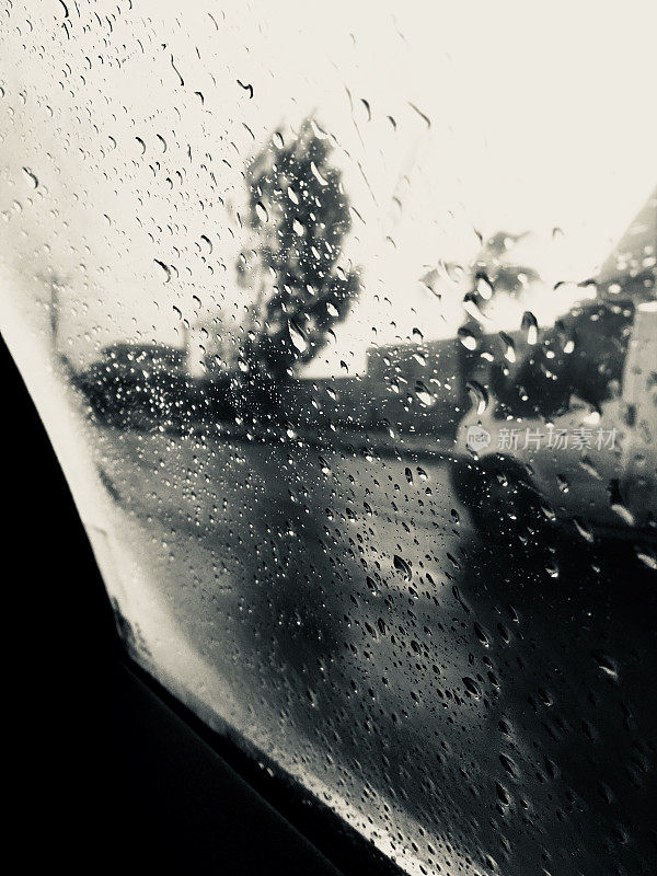 车里的雨