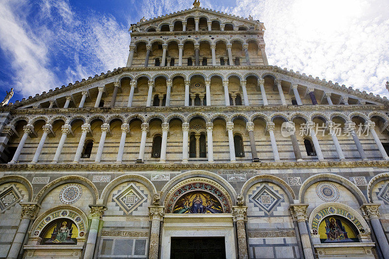 Pisa;奇迹营，大教堂面