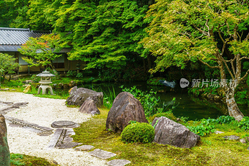 京都南禅寺的岩石花园