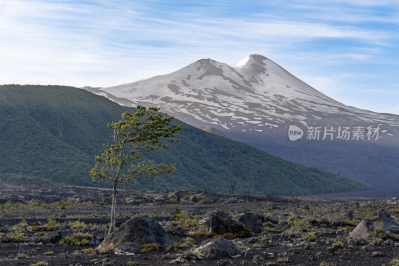 孔吉里奥国家公园的火山景观