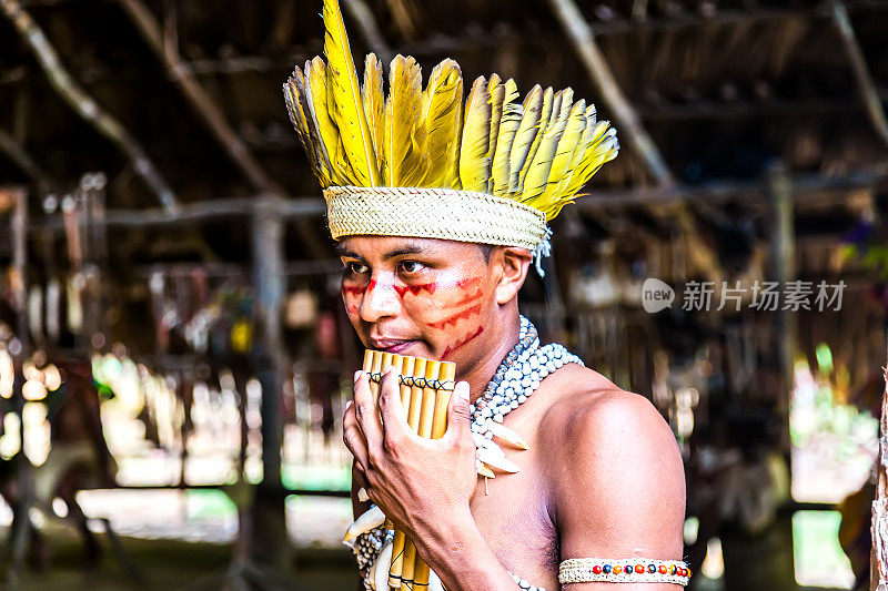 巴西亚马逊的印第安部落仪式