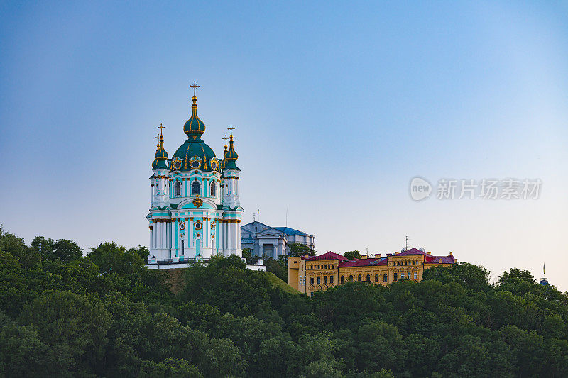 乌克兰基辅的圣安德鲁教堂