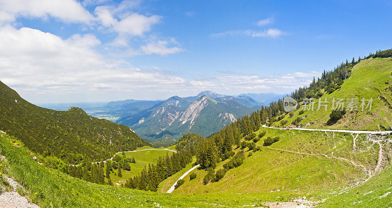 山全景