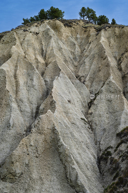 Calanchi(荒地)近皮斯蒂奇，马泰拉)巴西利卡塔，意大利南部