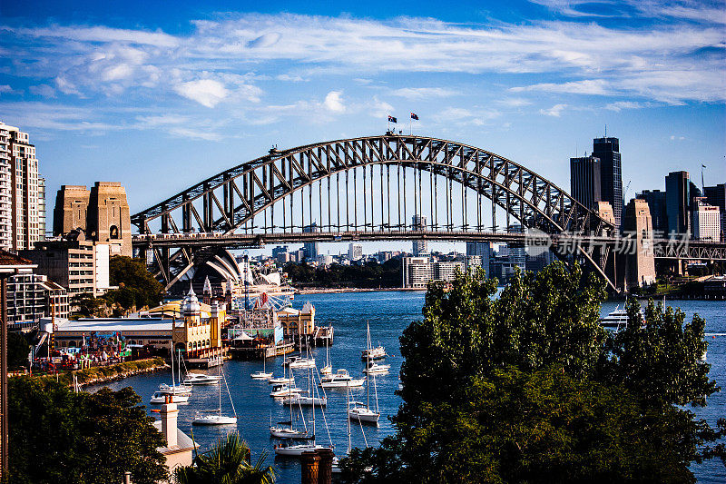 来自北悉尼的悉尼海港大桥