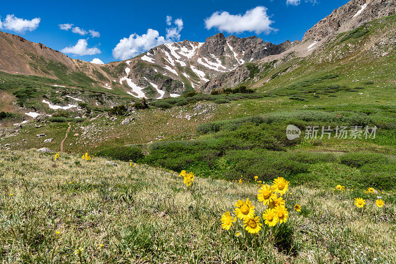 科罗拉多山地自然景观