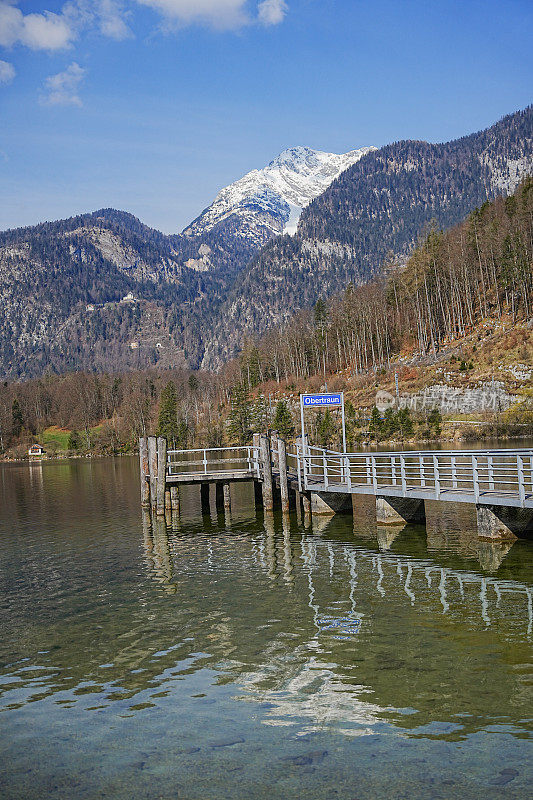 奥地利的奥伯特劳恩湖