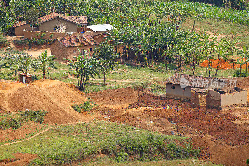 卢旺达的一个村庄