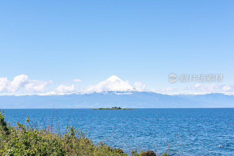 从Frutillar看到的火山奥索尔诺