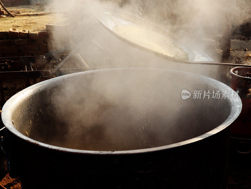 沸腾的水