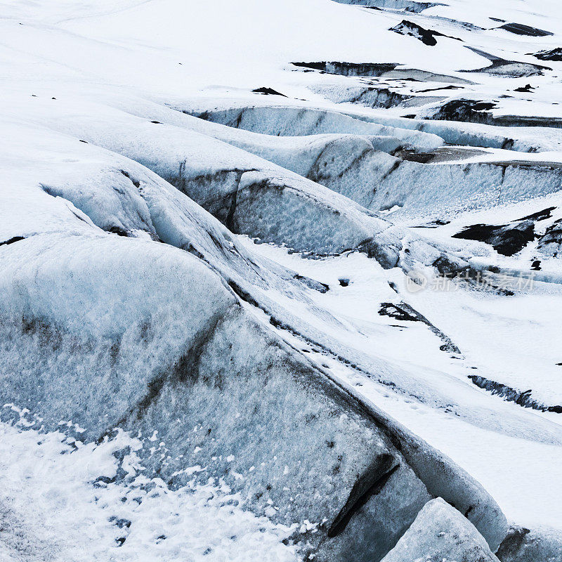 Mýrdalsjökull冰岛的冰川