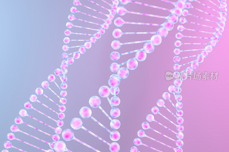 分子DNA螺旋