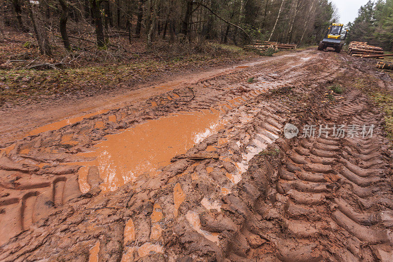 木材工业道路轨道