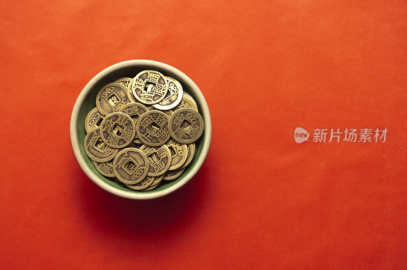 中国风,硬币