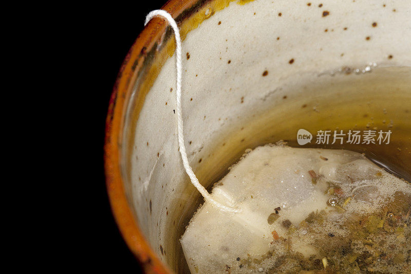 绿茶含抗氧化剂的马克杯