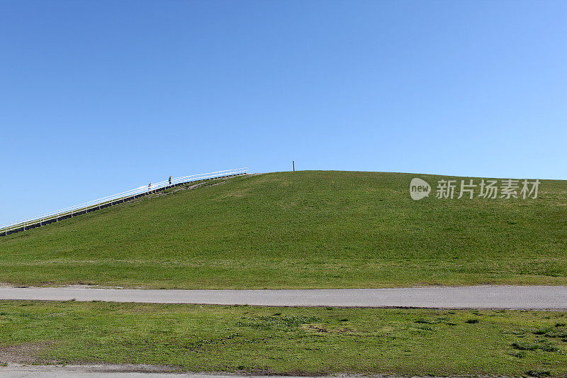 填埋场变成城市公园。