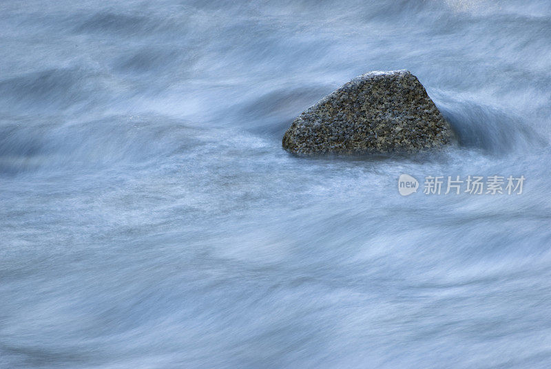 流水,岩石