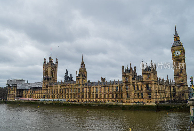 英国伦敦议会大厦和大本钟