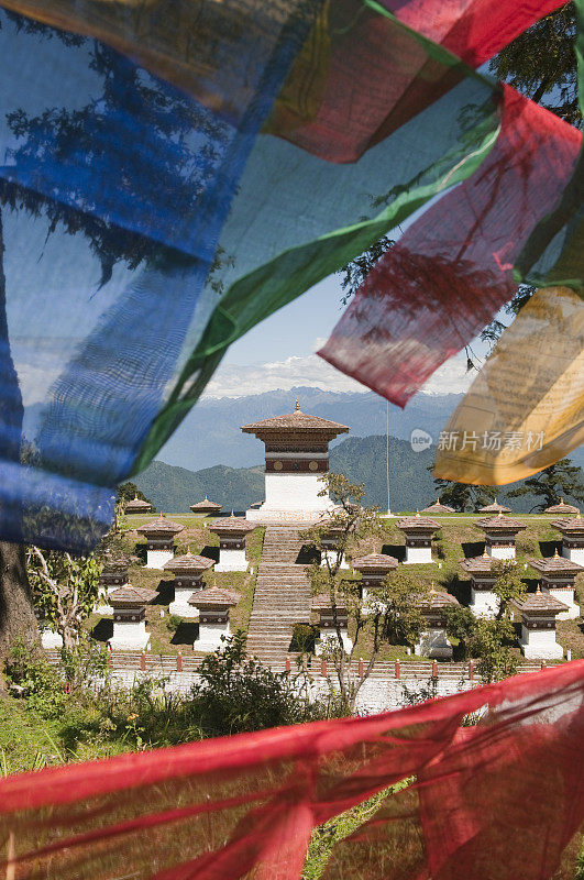 经幡旗(佛塔)-不丹系列