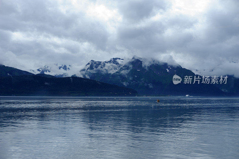 阿拉斯加复活湾的风景