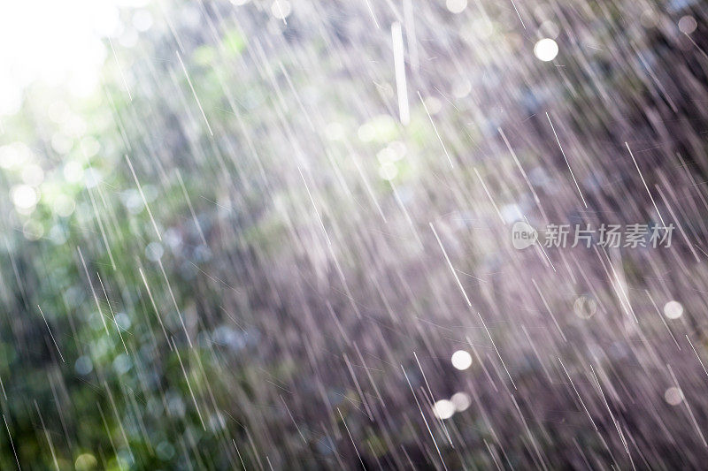 散焦雨滴