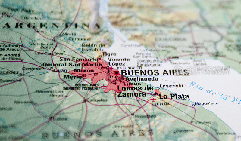 布宜诺斯艾利斯地图