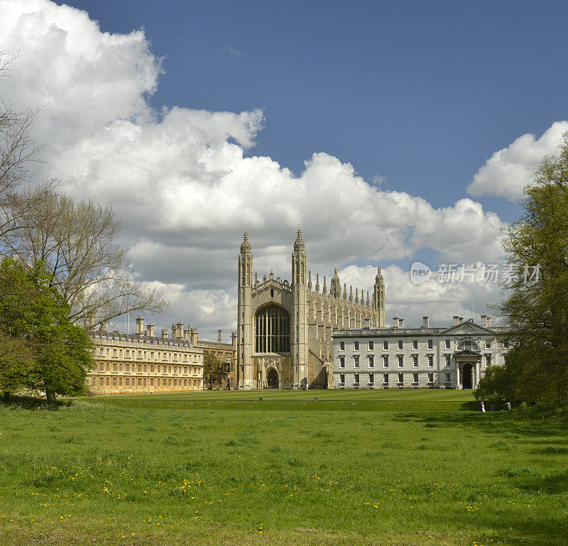 国王学院礼拜堂。英国剑桥。