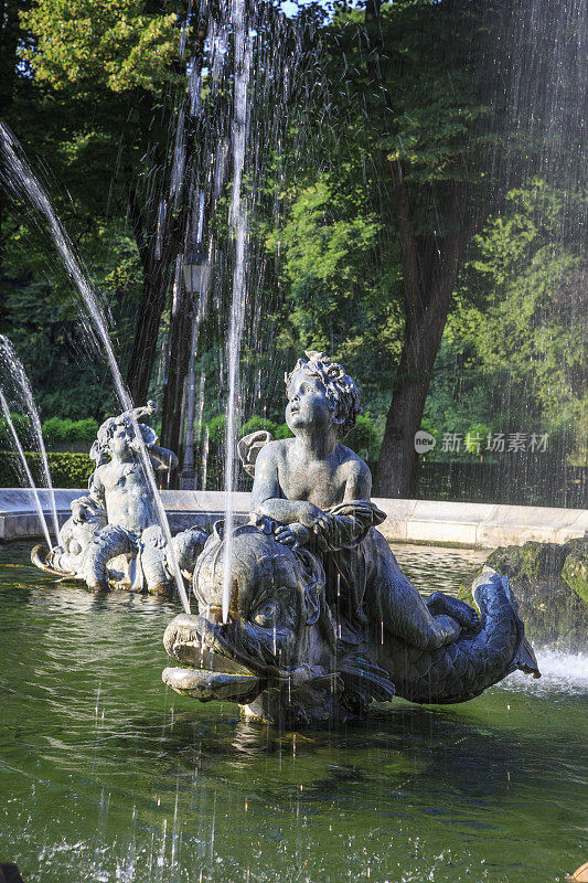 和平天使纪念碑喷泉，德国慕尼黑