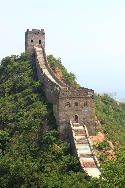 夏天的长城，中国金山岭