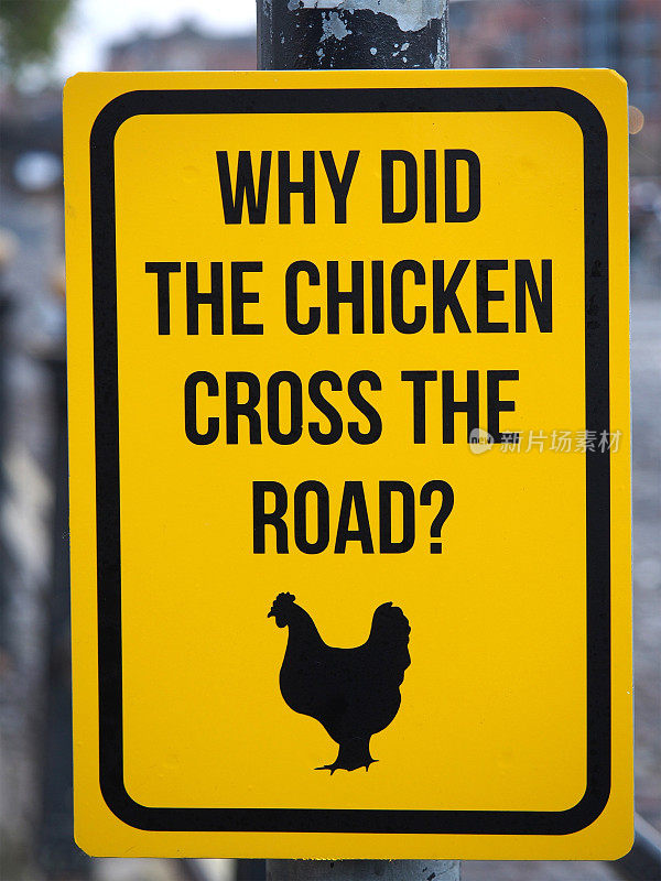 为什么鸡要过马路?