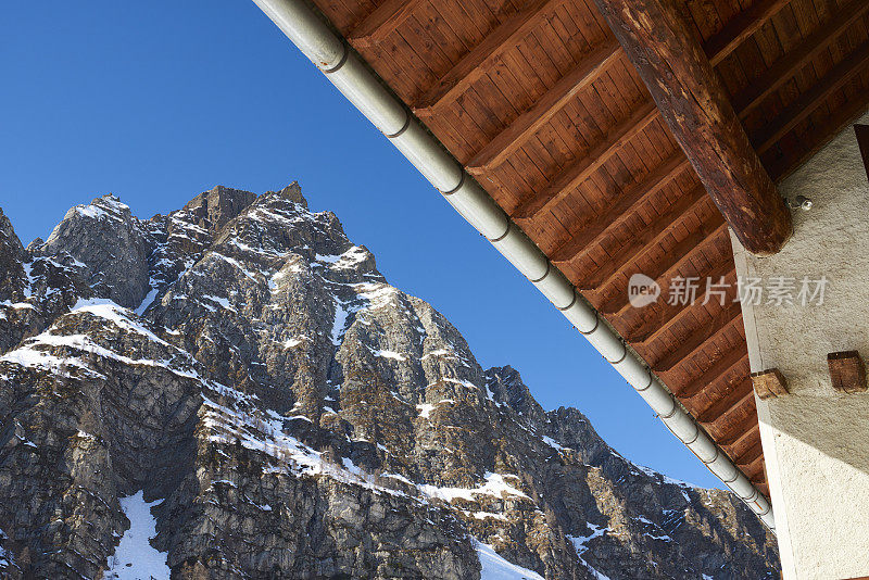 阿尔卑斯山的高峰