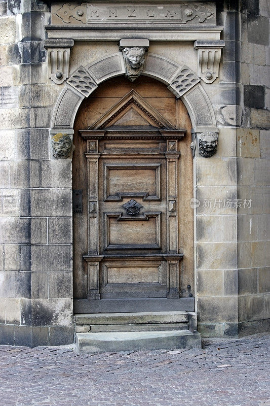 Kronborg城堡的门