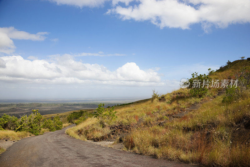 尼加拉瓜的景观靠近马萨亚火山口