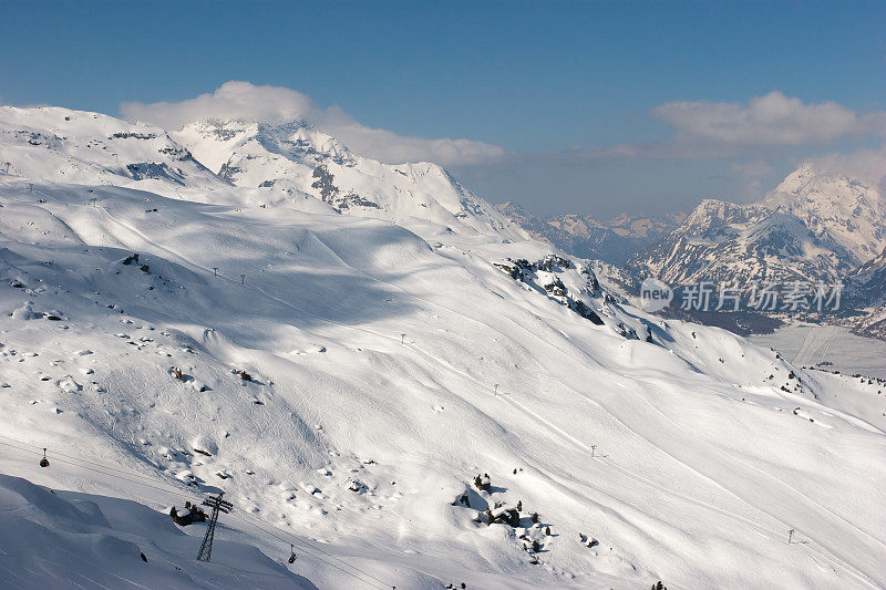 Corvatsch滑雪区