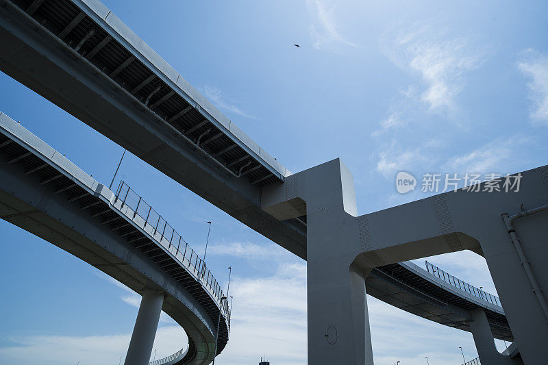 没有人在高速公路上。