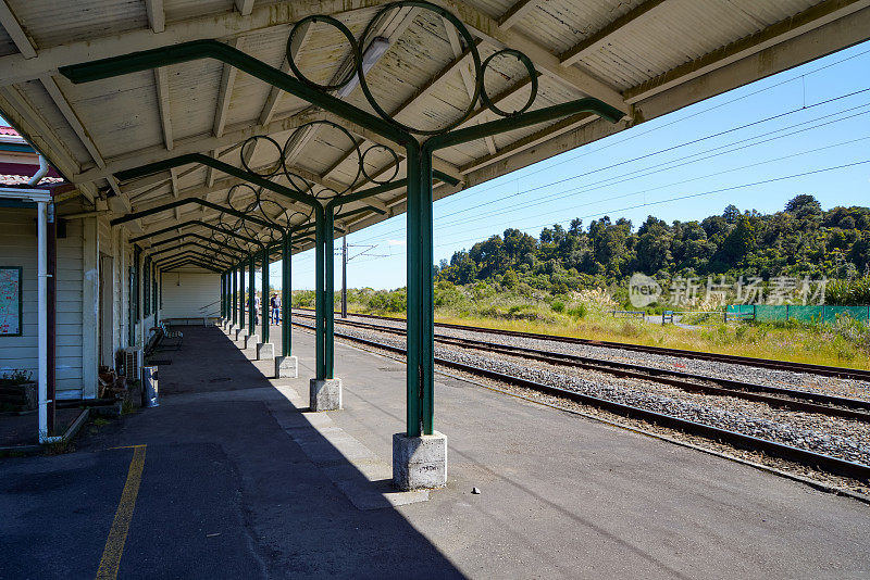 新西兰的国家公园火车站