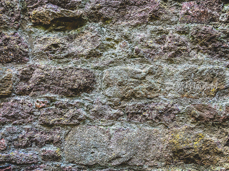 石墙作为纹理或背景。