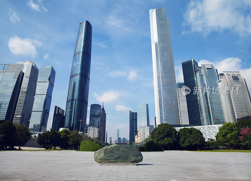 天景广州珠江新城中央商务区天河区，中国