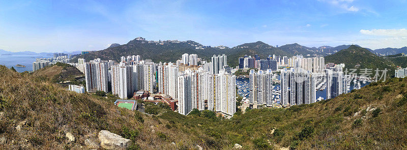 香港鸭脷洲的住宅大厦