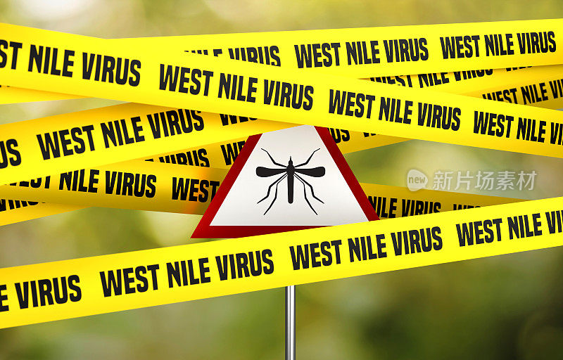 西尼罗病毒警告概念