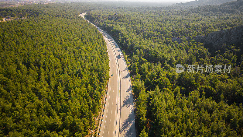 道路鸟瞰图