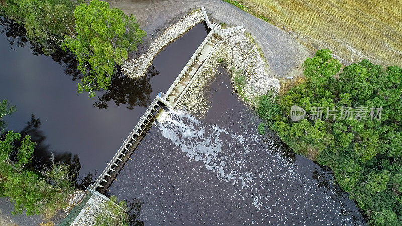 Dimboola的威默拉河堰